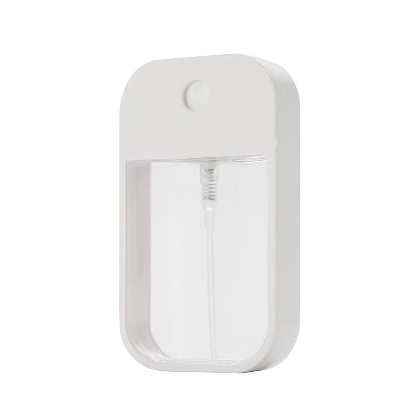 38ml Card Perfume Sprayer Plastic Square Hydrating Portable Carry-on Disinfectant Fluid Storage Bottle