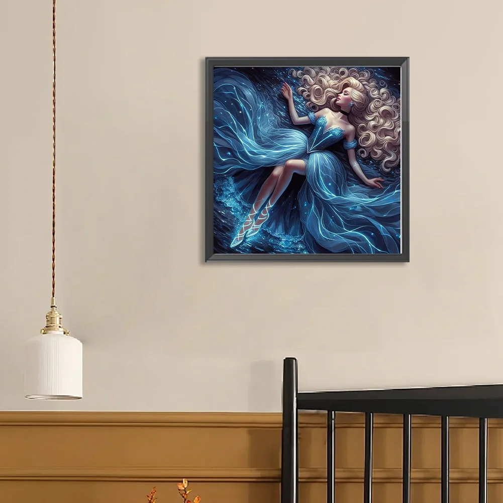 Diamond Painting - Full Round Drill - Princess(Canvas|40*40cm)