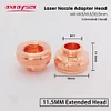 Axrayser Laser Nozzle Conversion Head Extender 12mm Thread M11 for Raytools WSX Precitec Laser Cutting Machine Adapter Head