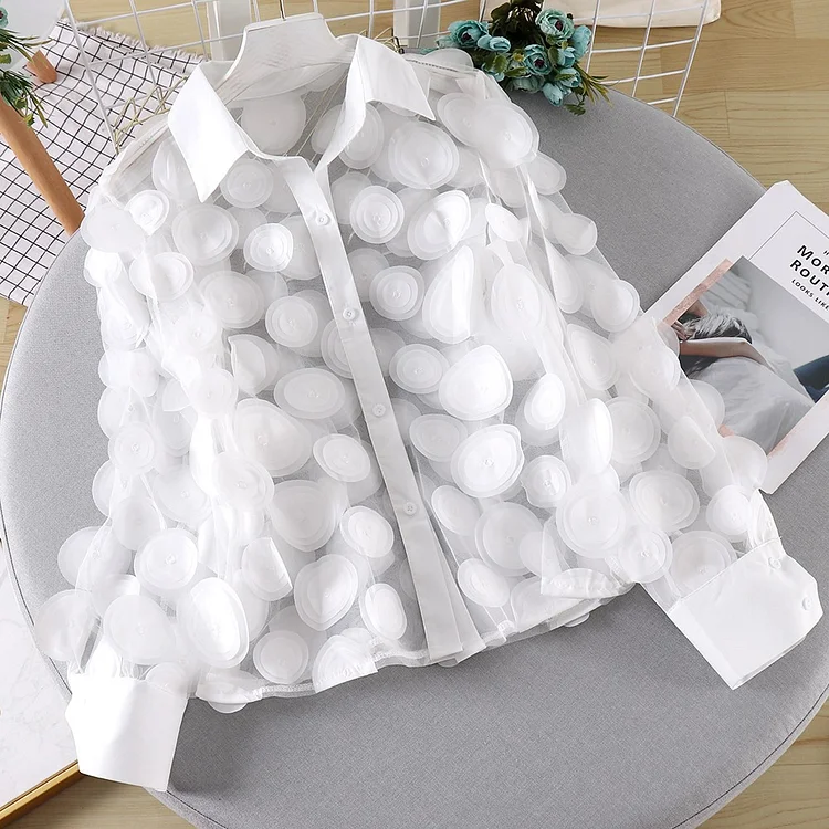 2025 French court style three-dimensional floral stage costume for women