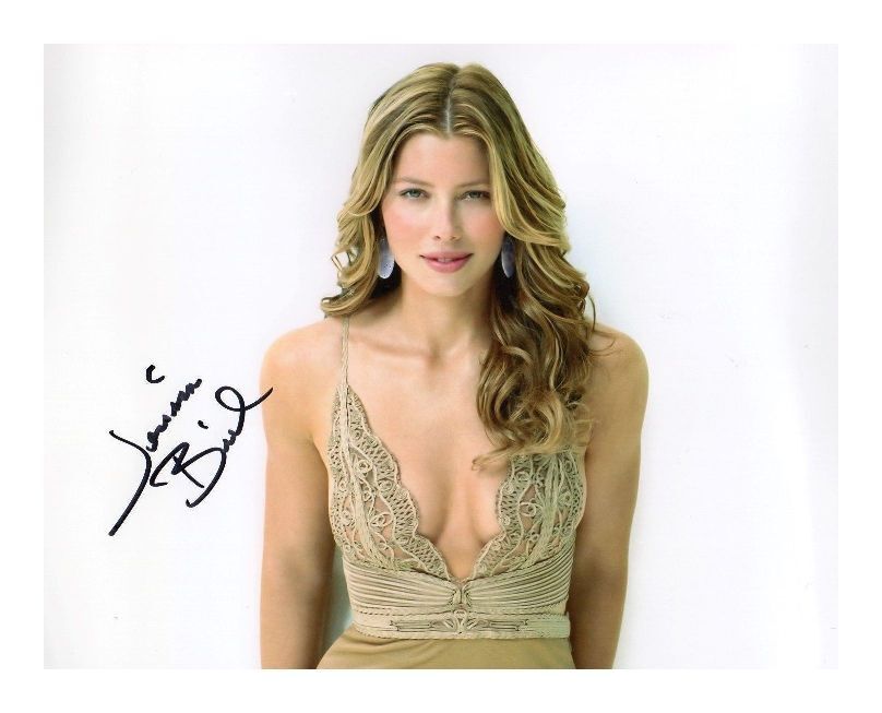 JESSICA BIEL AUTOGRAPHED SIGNED A4 PP POSTER Photo Poster painting PRINT 12