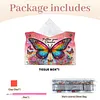 Butterflys Diamond Painting Tissue Box Cover DIY Desk Organizer