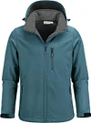 33,000ft Men's Softshell Jacket with Hood Fleece Lined Windbreaker Lightweight Waterproof Jackets for Hiking