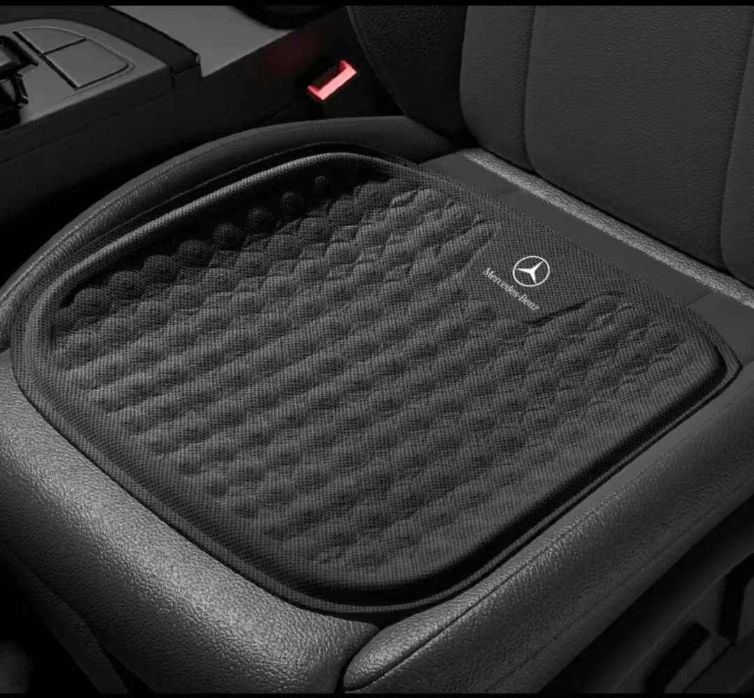 Summer ice silk gel breathable car seat cushion