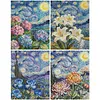 (Multi-Style) Van Gogh Paintings-11CT Stamped Cross Stitch 40*50cm/15.75*19.69in