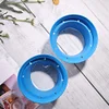 2pcs 6.5in Waterproof Car Speaker Covers Soft Silicone Foldable Horn Spacer
