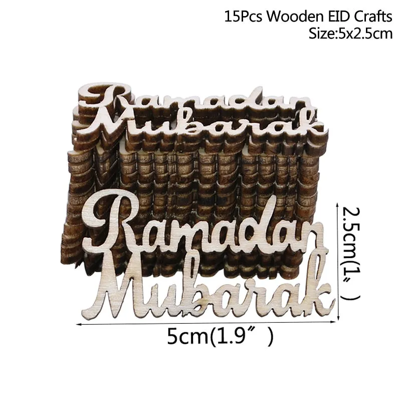 Ramadan Kareem Decoration Eid Mubarak Banner Balloons Disposable Tableware Set Ramadan Mubarak Muslim Islamic Party Decorations
