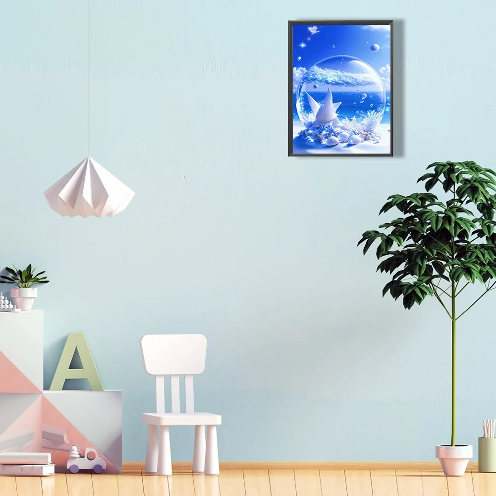 Diamond Painting - Full Round Drill - Beach(30*40cm)