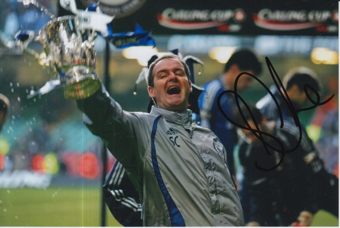 CHELSEA HAND SIGNED STEVE CLARKE 6X4 Photo Poster painting 1.