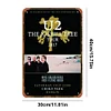 U2 Band - Vintage Metal Signs - 20*30cm/30*40cm - Music
