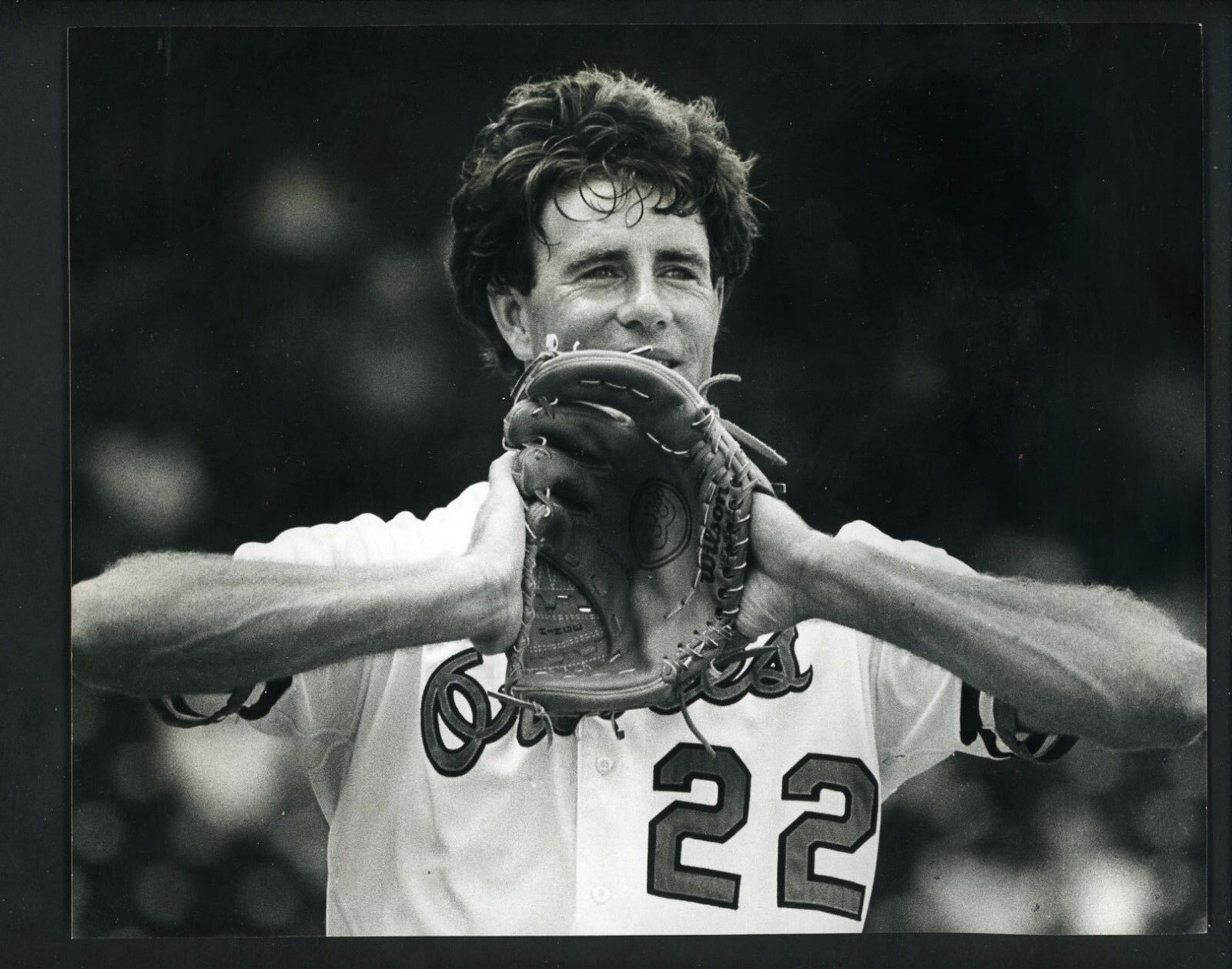 Jim Palmer 1984 Press Photo Poster painting Baltimore Orioles