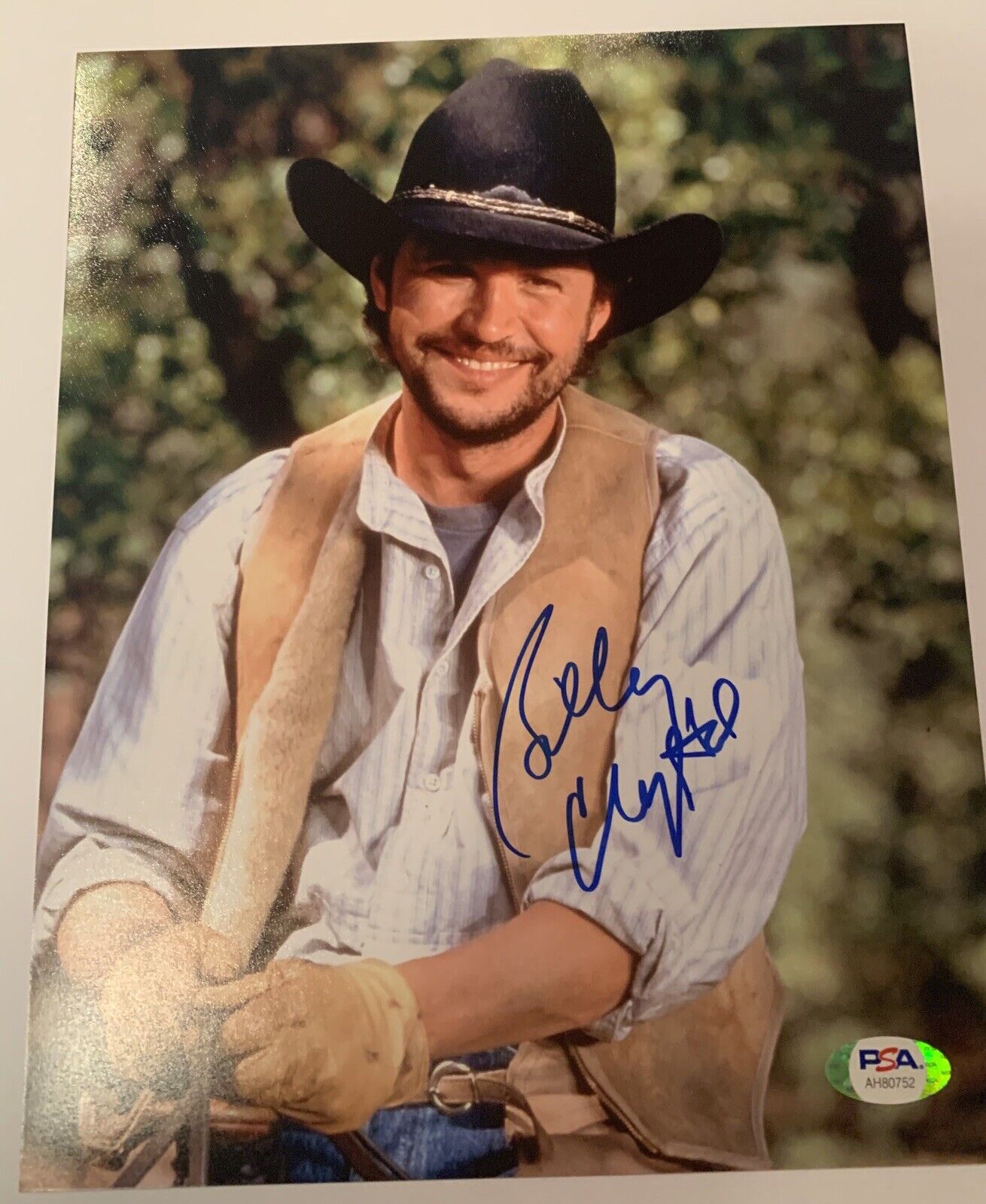 billy crystal signed Auto 8x10 Pic Photo Poster painting City Slickers Psa Coa