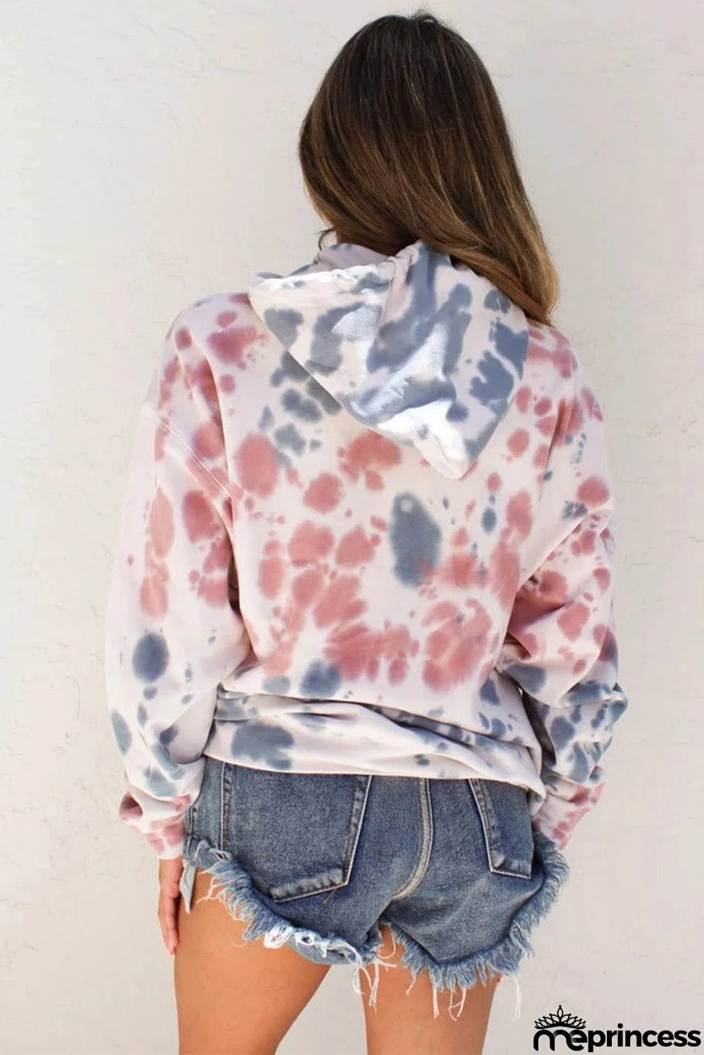 Splat Tie Dye Pullover Hoodie