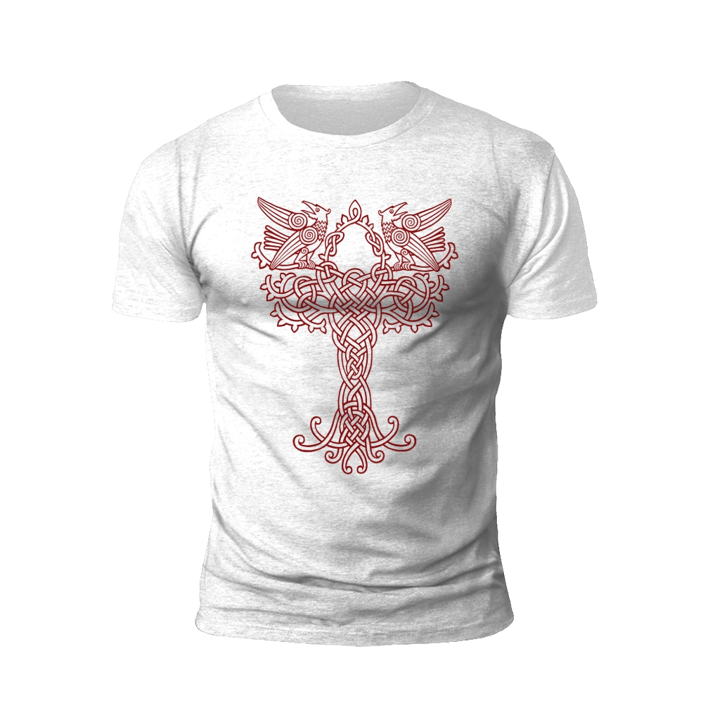 Celtic Harmony: The Owl's Embrace T-shirt