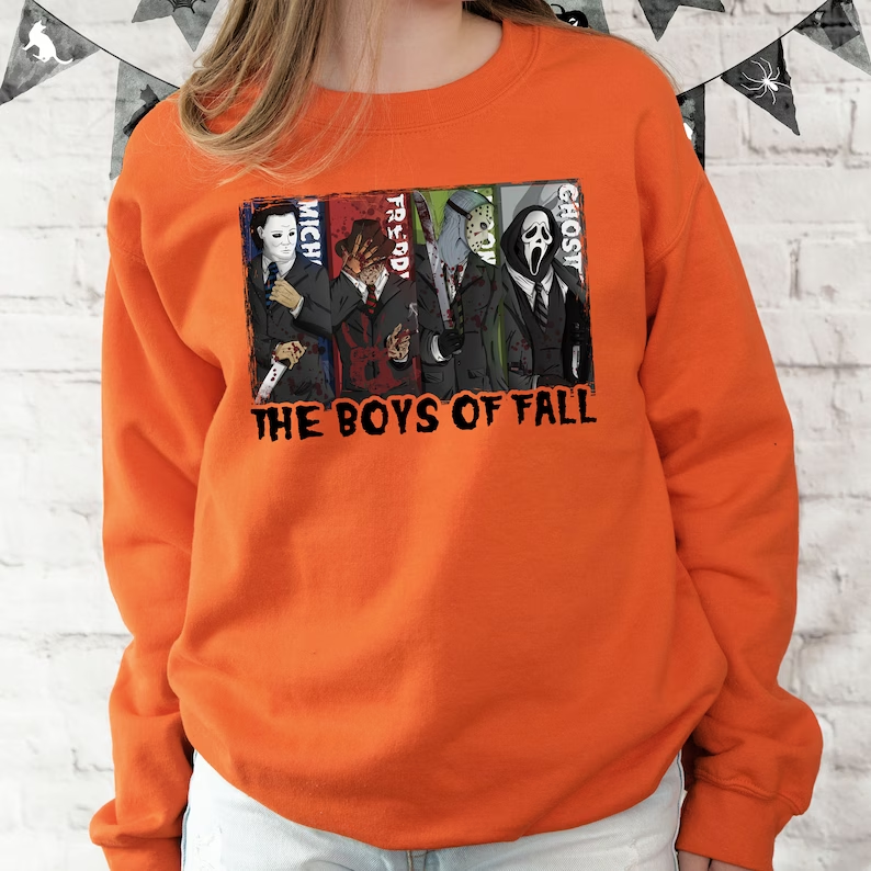 The Boys Of Fall Horror Sweatshirt
