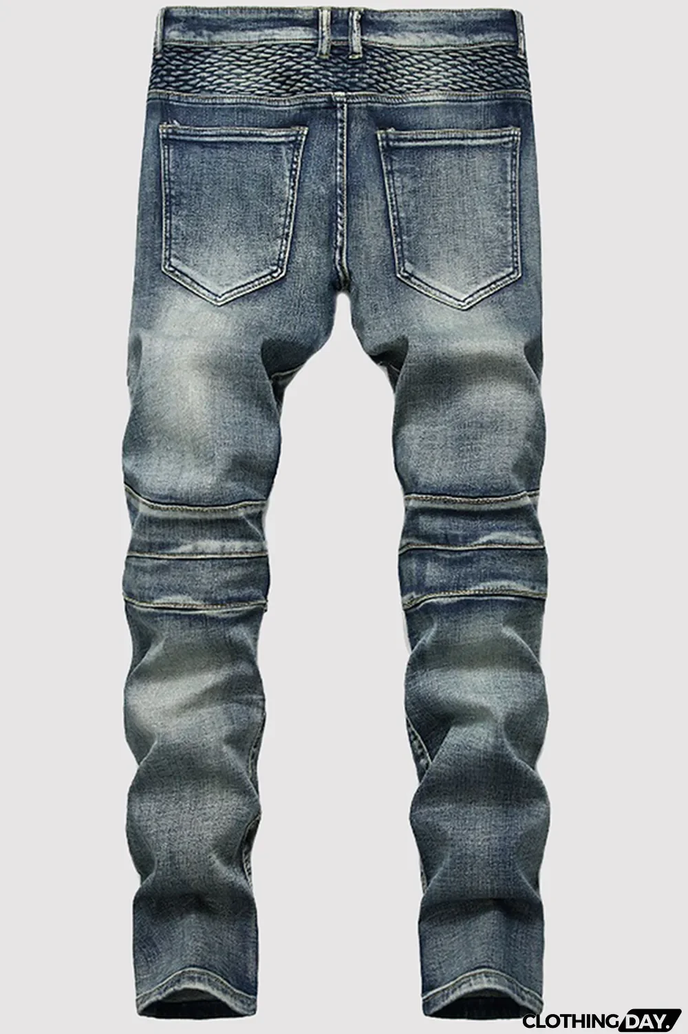 The cowboy blue Street Patchwork Make Old Fold Bottoms