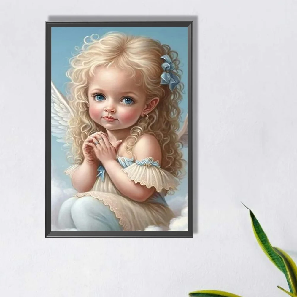 Full Square Diamond Painting 25*35cm - Angel Baby