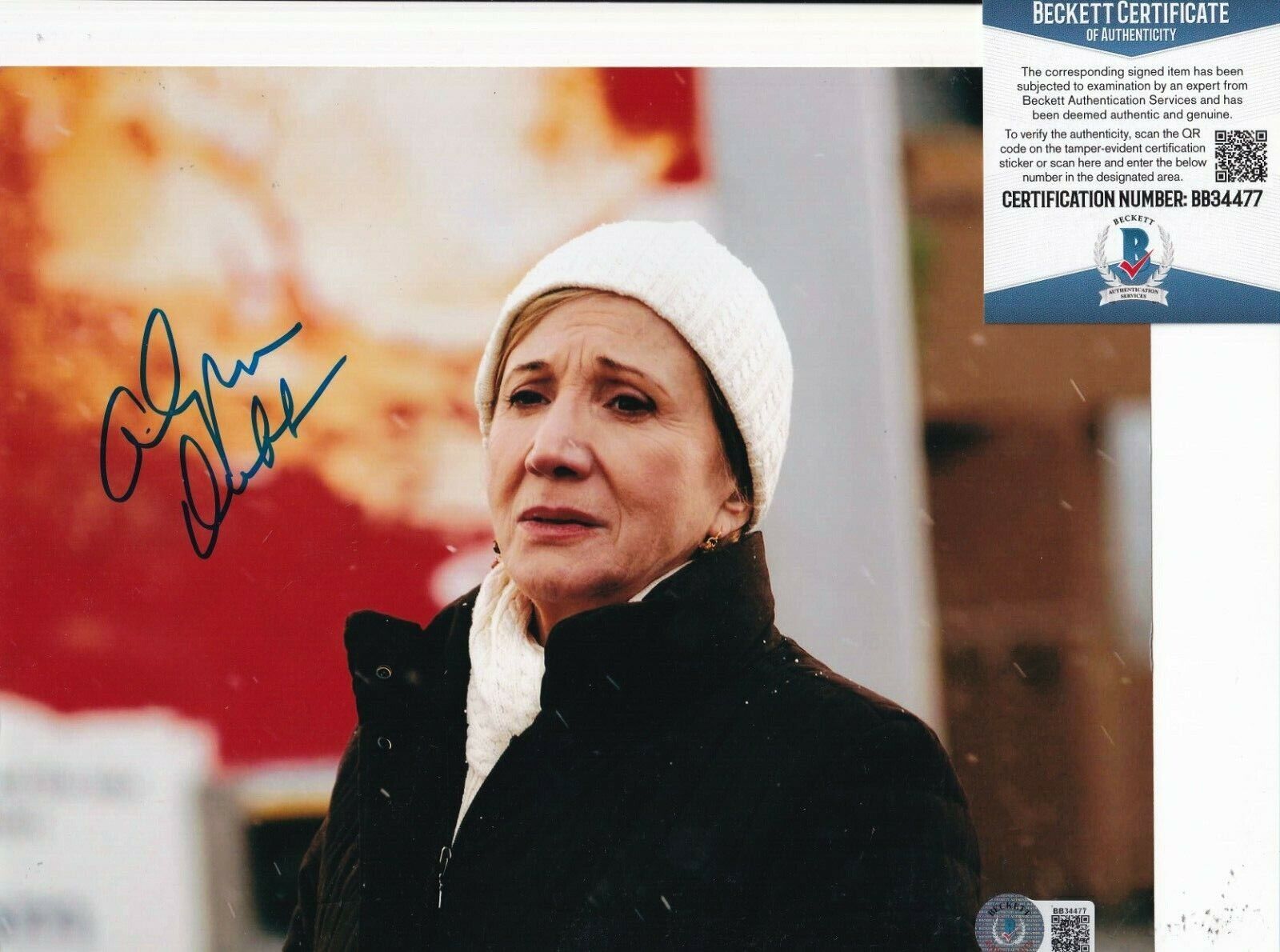 OLYMPIA DUKAKIS signed (AWAY FROM HER) Movie 8X10 Photo Poster painting BECKETT BAS BB34477