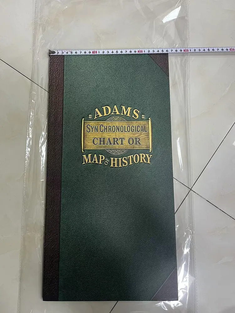 Adams Time Axis Historical Map Book Adams Time Chart Adams Time