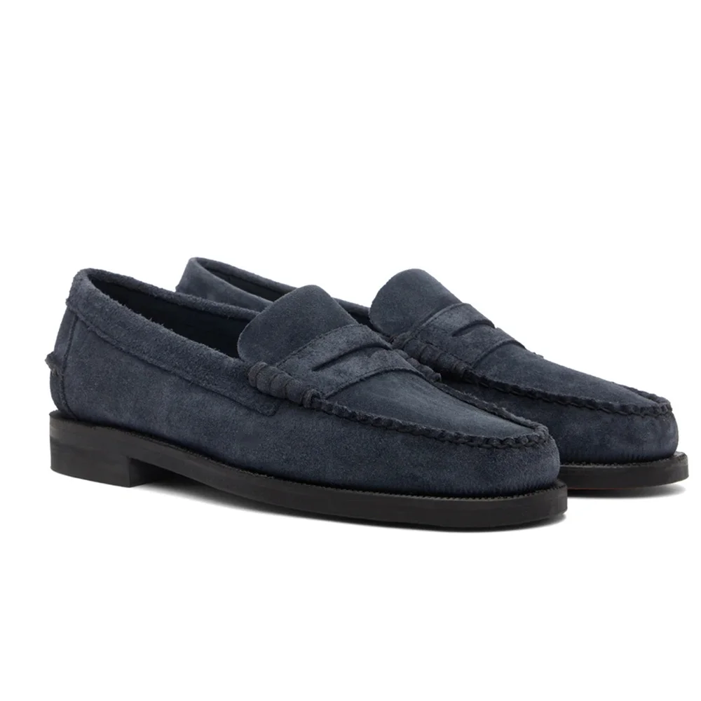 Merumote Gentleman's Oxford Loafers Shoes Man's Suede Shoes Party Wedding Banquet Shoes-MERUMOTE