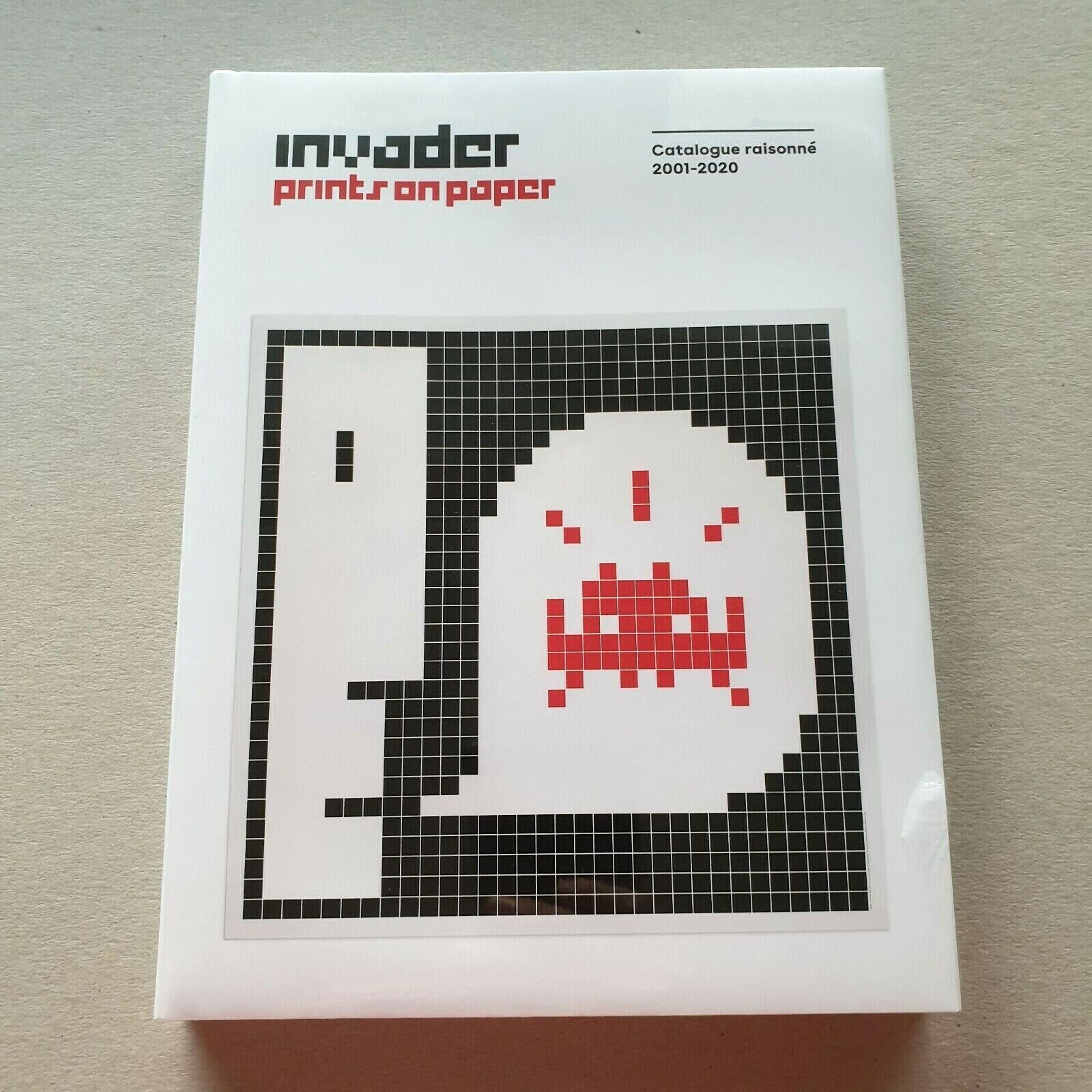 INVADER - PRINTS ON PAPER Book Sealed /4000 Limited 1st Edition 1st Printing