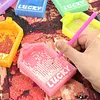 Plateau de peinture en diamant rose avec bordure en cristal, organisateur color&eacute; de plateau en strass imprim&eacute; en 3D pour les outils de pointe-ongles bricol&eacute;s