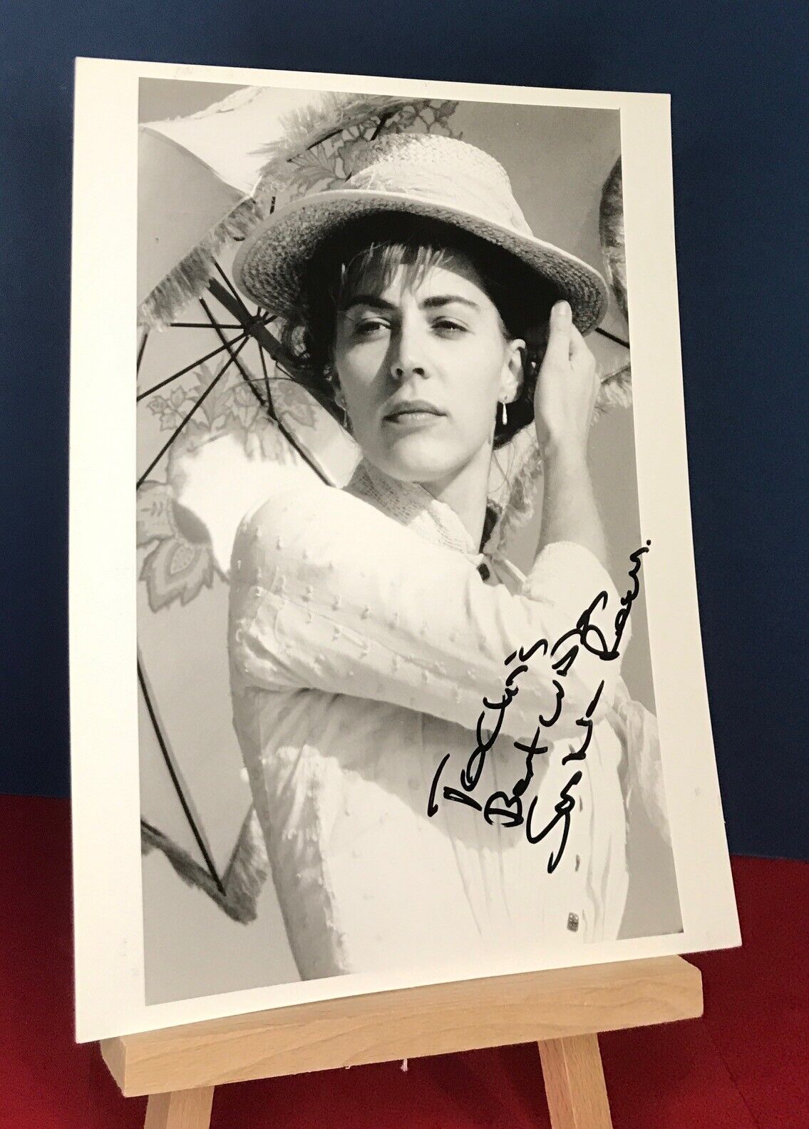 SASKIA REEVES The Bridge Genuine Authentic Signed 10x8 PROMO Photo Poster painting UACC COA