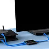 Ethernet Splitter 1 to 2 1000Mbps Gigabit Internet Cable Splitter RJ45 Splitter