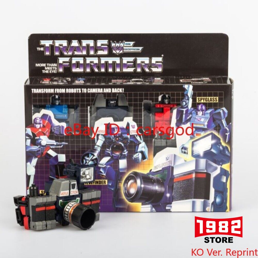 Transformers  DECEPTICON REFLECTOR G1 Reflector KO facsimile Reprint action figure