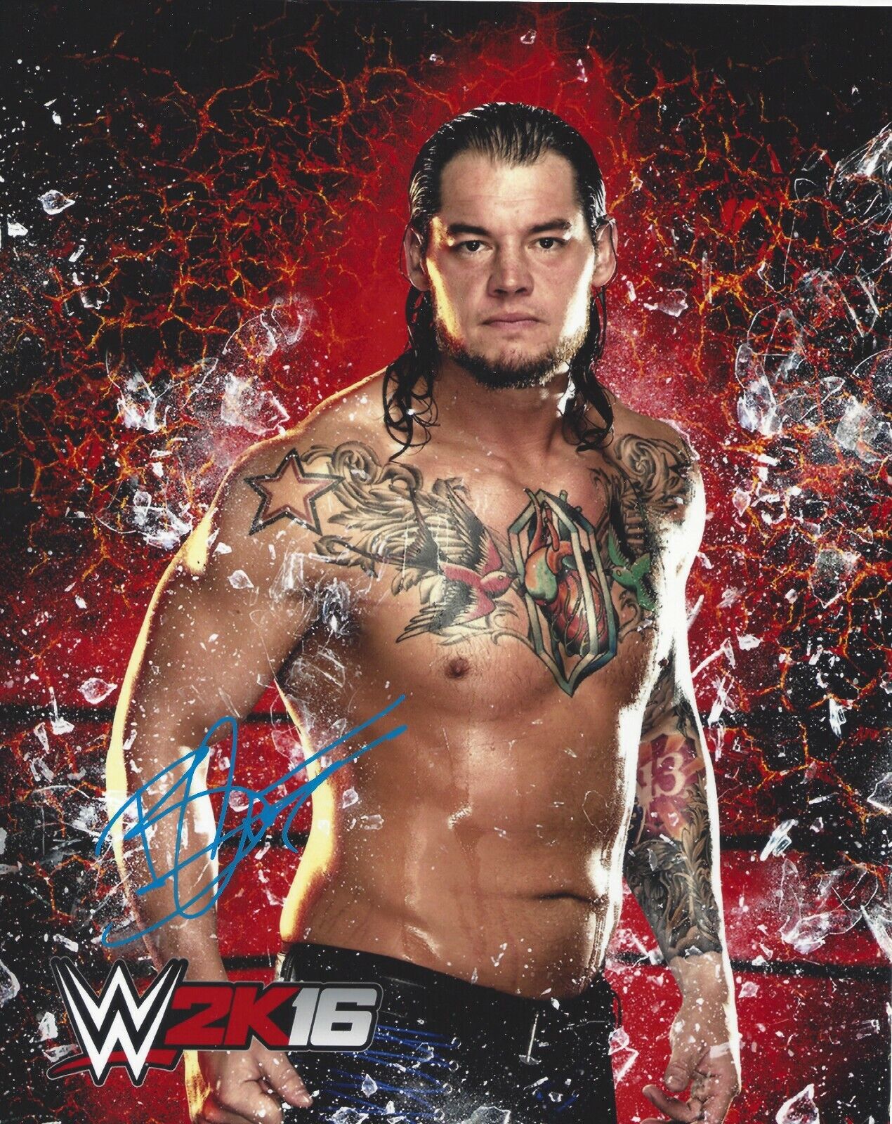 Baron Corbin Autographed 8x10 WWE End Of DaysA379