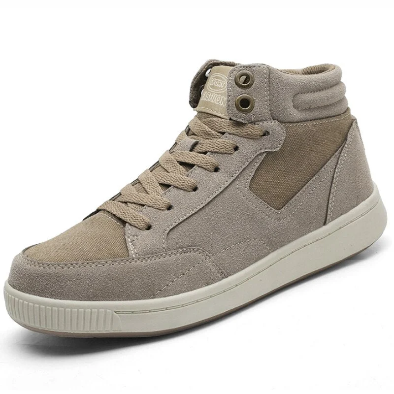 Brand Men's Snow Boots Suede Canvas Outdoor Men's Sneakers Fur Warm Men Snow Shoes Outdoor Men's Ankle Boots Mens Footwear