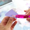 50Pcs Glue Wiping Cloth Soft Glue Remover Pads(Purple)
