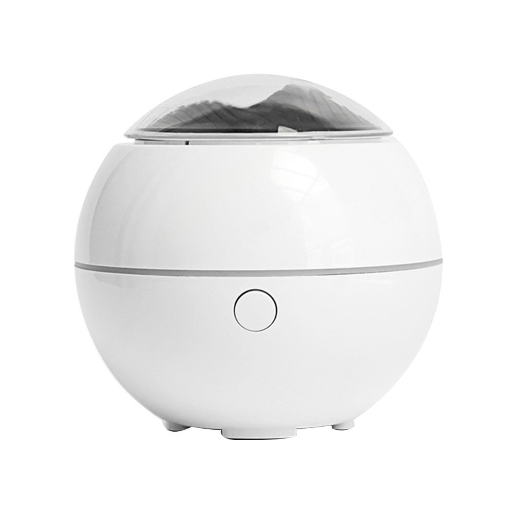 

Mini Round USB Aroma Essential Oil Diffuser Ultrasonic Cool Mist Humidifier, White, 501 Original