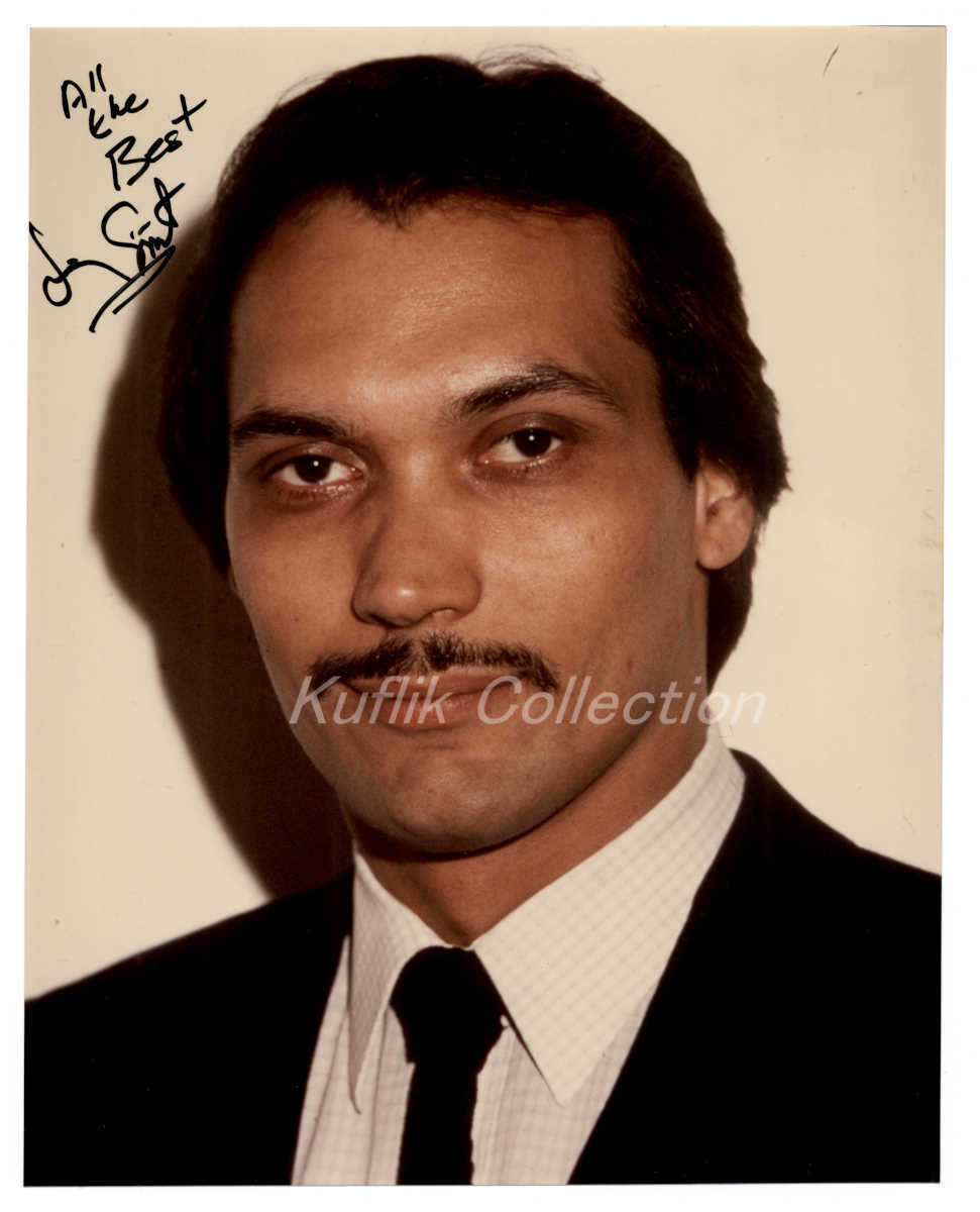 Jimmy Smits - Signed Autograph Color 8x10 Photo Poster painting - Actor - Full House