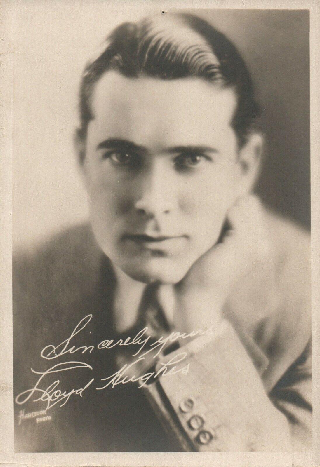 1930's Vintage LLOYD HUGHES Actor Movie Star Original Photo Poster painting B&W 5 x 7