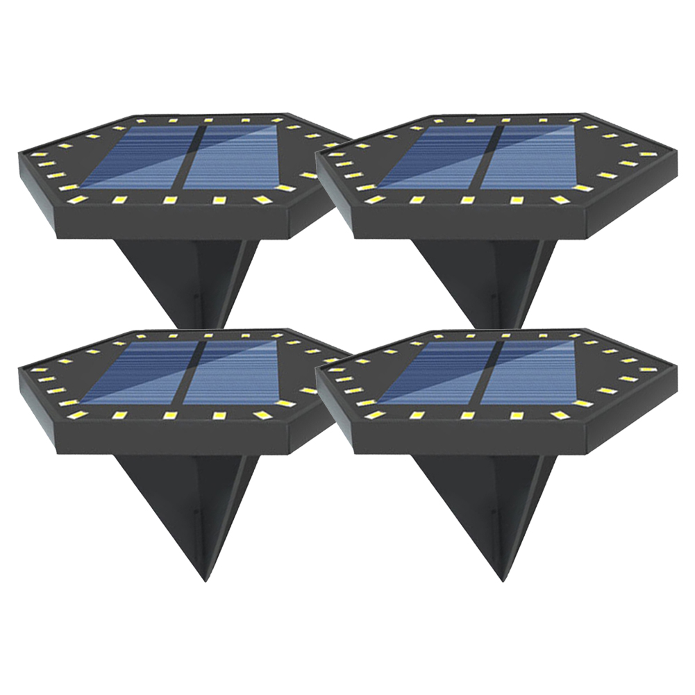 

24LED Solar Ground Lawn Lamp Decorative Lamps for Outdoor Lighting (4pcs), 501 Original