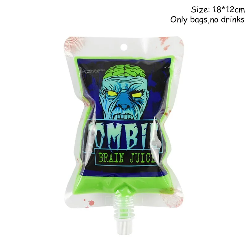Halloween Decoration Props Skull Vampire Blood Drink Bags Halloween Party Decor Supplies Horror Halloween Accessories Ornament
