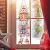 DIY Diamond Painting Double Sided 3D Wind Chime Xmas Pendant  Hanging Kit