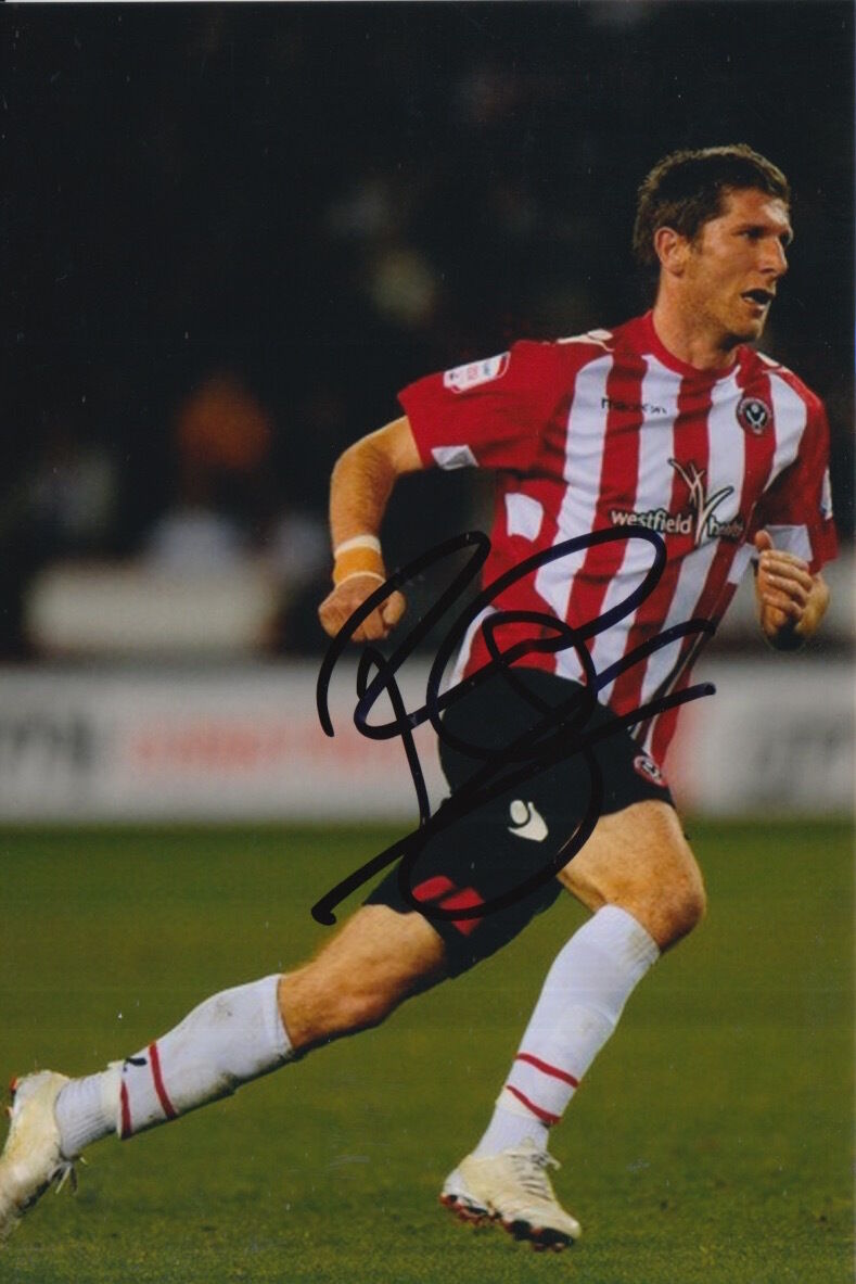 SHEFFIELD UNITED HAND SIGNED RICHARD CRESSWELL 6X4 Photo Poster painting 1.