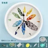 DIY Glass Mosaic Tiles Crafts Kits Handmade Clock Home Decor Gifts