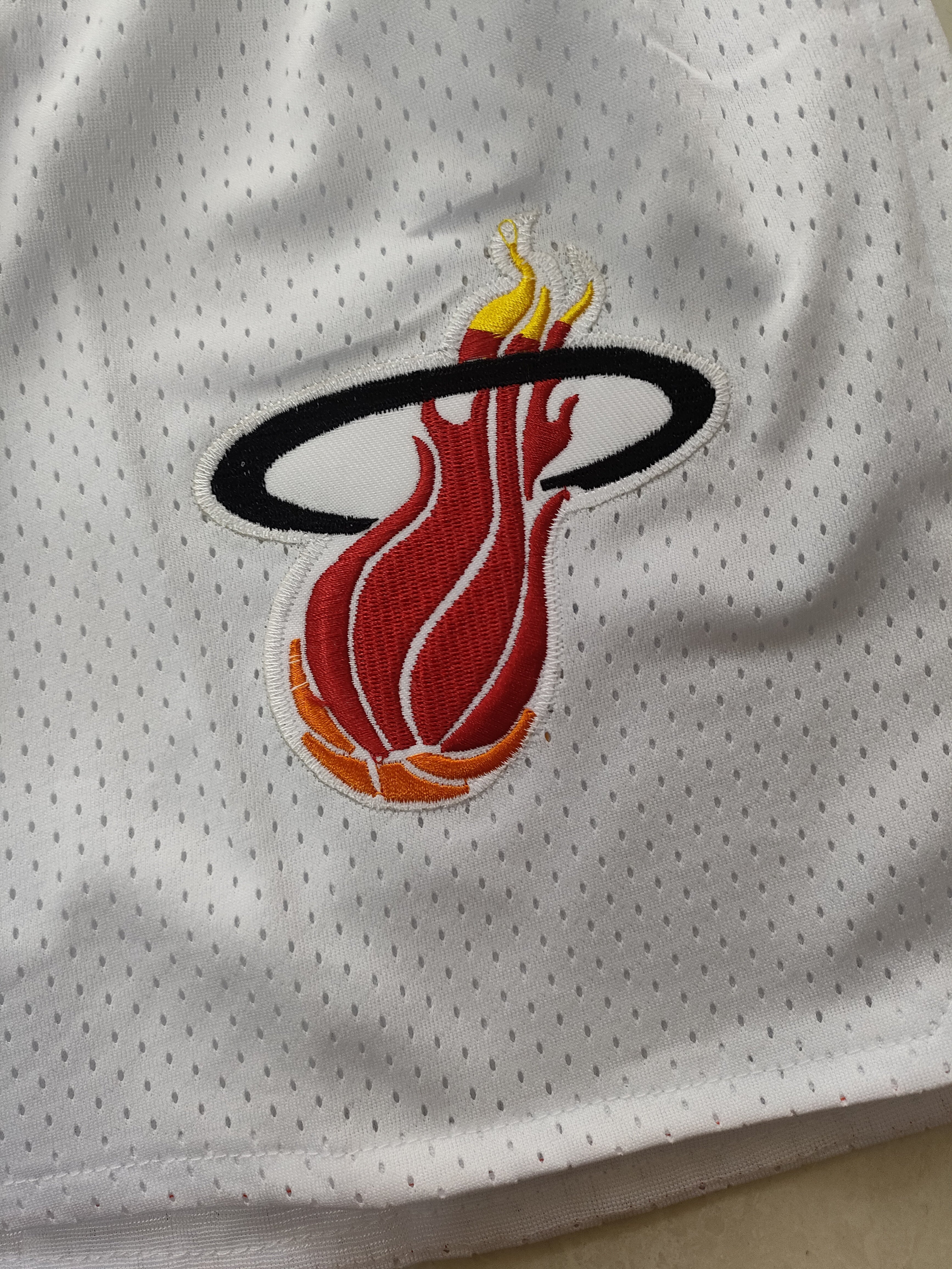 Miami Heat white pocket Pants Shorts
