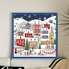 Winter Town-14CT Counted Cross Stitch 40*40cm/15.75*15.75in
