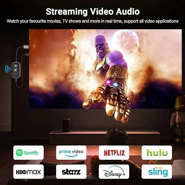 FAIRBEE Trasmettitore E Ricevitore HDMI Wireless 1080P - 16TX A 1RX, Doppia Banda 2.4G/5G, Plug & Play - Foto 2