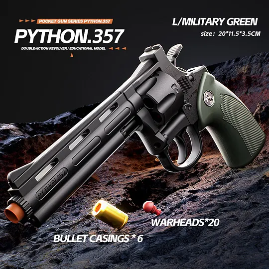 Toy gun, revolver, automatic 357mm cartridge gun, ZP-5 simulation