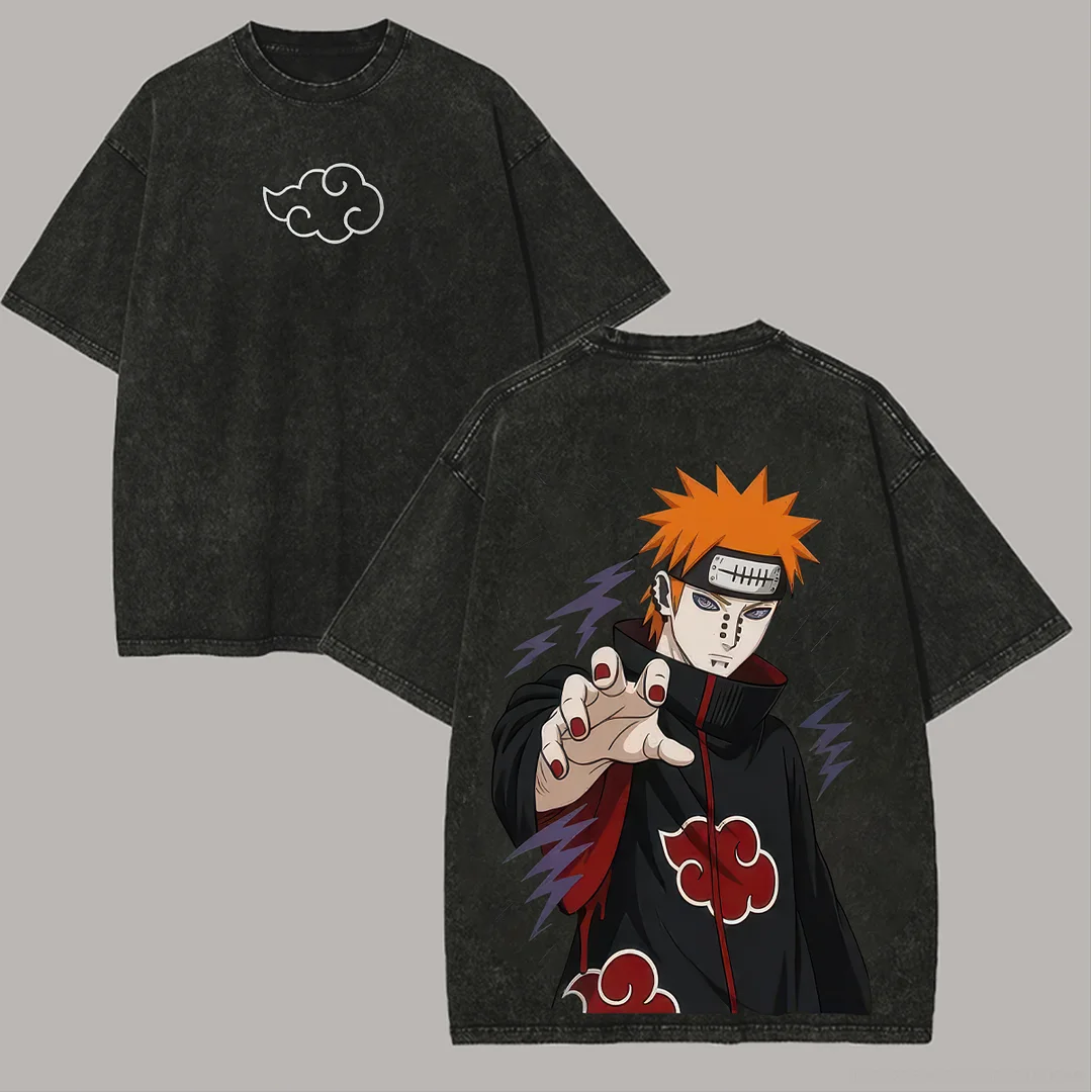 Naruto Pain Printed Unisex Oversized T-shirt