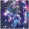 >SALE<Diamond Painting Kit 5D Special Shaped DIY Rhinestone Blue Dreamcatcher