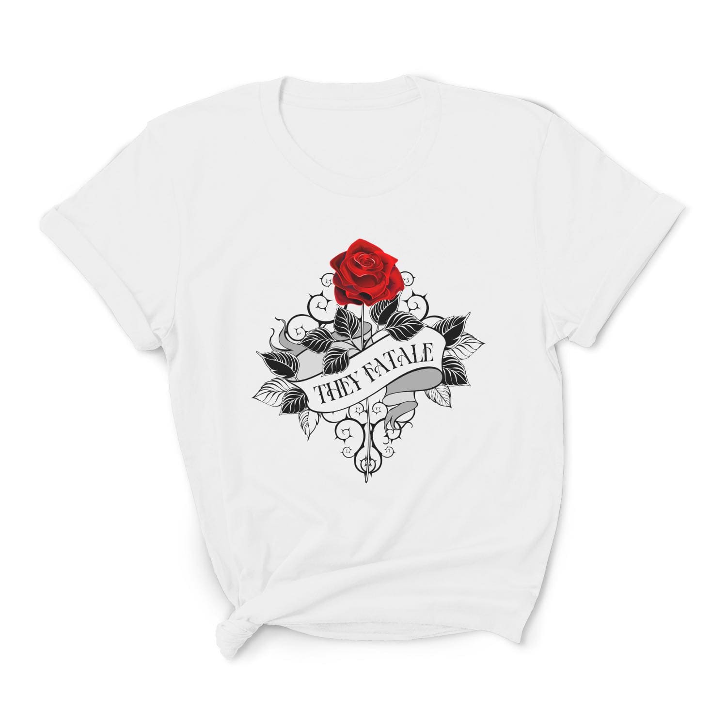 They fatale nonbinary t-shirt