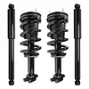 COMPLETESTRUTS - Front Quick Complete Strut Assemblies with Coil Springs and Rear Shock Absorbers Replacement for 2007-2013 Chevrolet Silverado 1500 - Set of 4