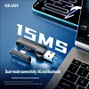 Qilian Jijing Ultra Gaming Headset &mdash; Ear-Hook Style, Wireless (2.4G), PC/Desktop Compatible, USB Connectivity, Long Battery Life
