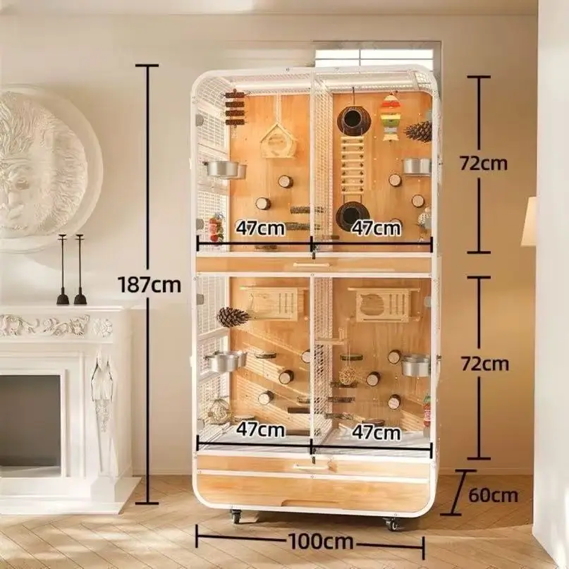 Multi-bird family DIY birdcage  Birdcagelab